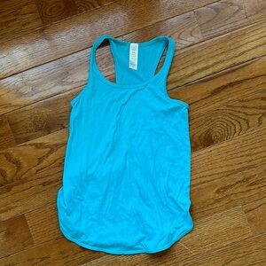Ivivva Blue Tank Top with Racerback Design